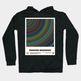 minimal_Mono-hime  Circular Anime Hoodie